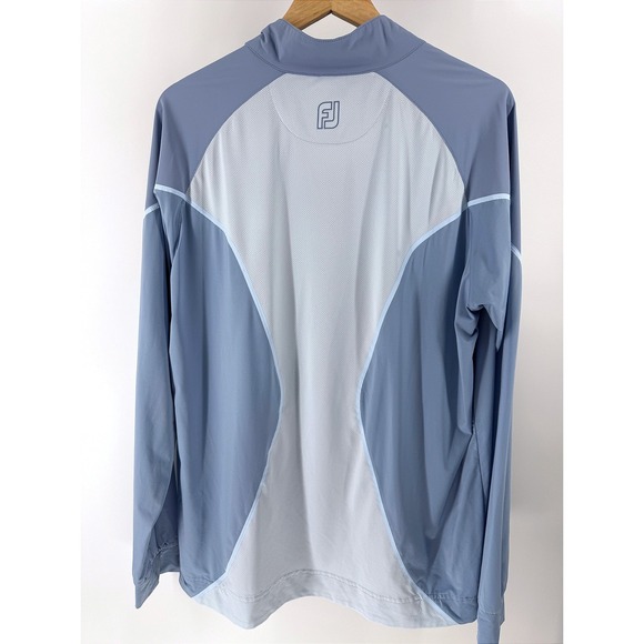 FootJoy Other - FootJoy Tempo Series Quarter Zip Pullover Mens L Blue Golf Performance Layer